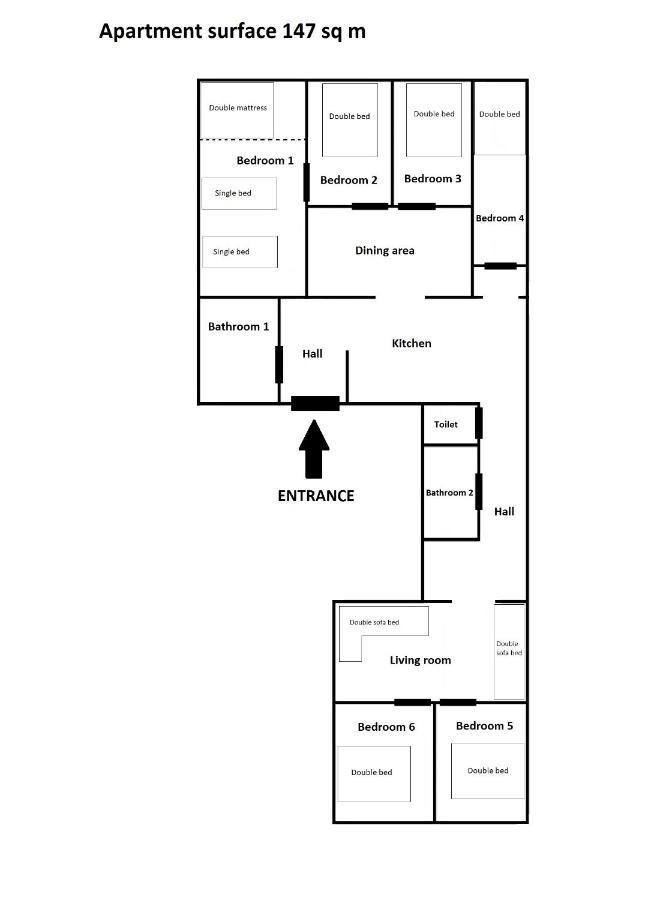 קרקוב Prime Location Apartment מראה חיצוני תמונה
